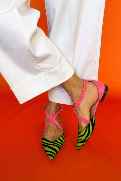 Ankle-Strap Ballerinas