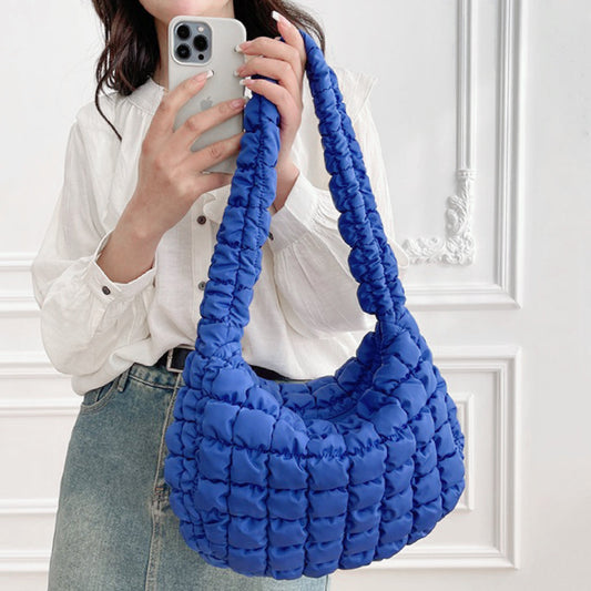 Abra - Pleated Shoulder Bag