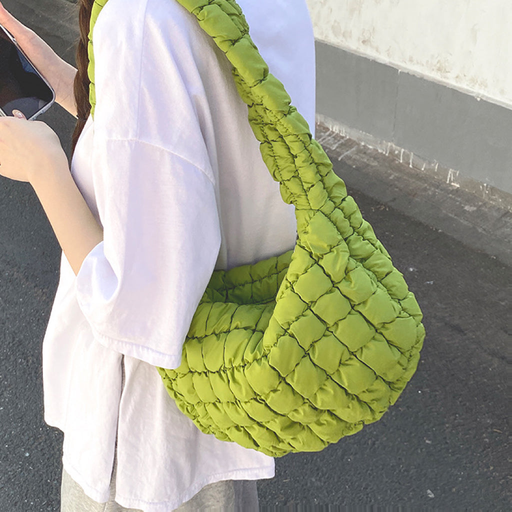Abra - Pleated Shoulder Bag